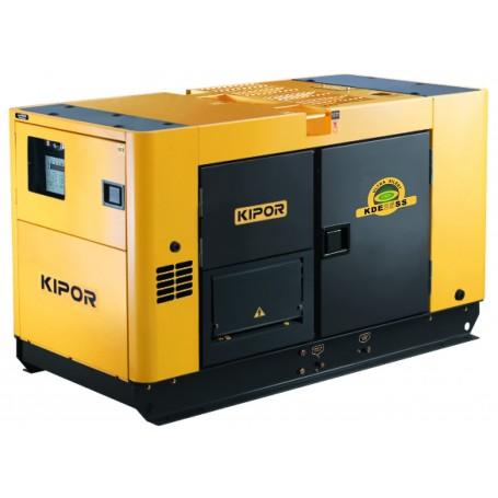 GENERADORES DIESEL ULTRA SILENCIOSOS 51 db MONOFASICO KIPOR KDE25SS