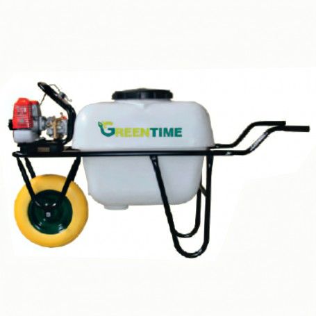 Carretilla Sulfatadora Gasolina 26 cc. 100 litros. 22 Kg.