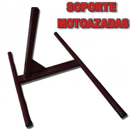 Soporte para elevar motoazadas