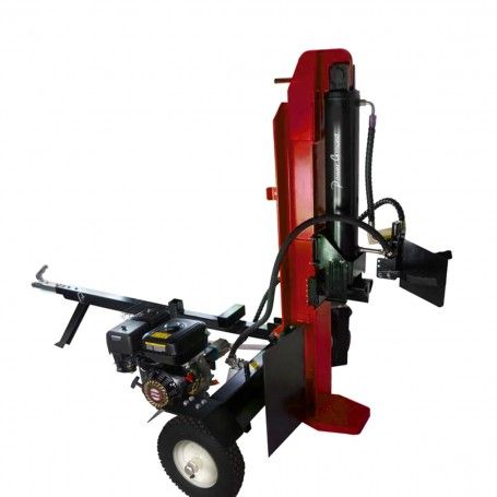 Astilladora con Remolque Profesional Gasolina 35T Multiposición 8,7cv - PowerGround