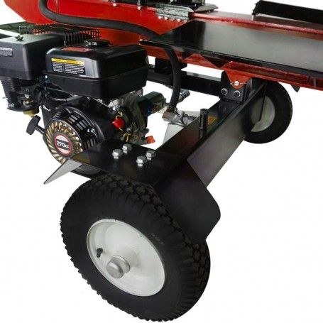 Astilladora con Remolque Profesional Gasolina 35T Multiposición 8,7cv - PowerGround