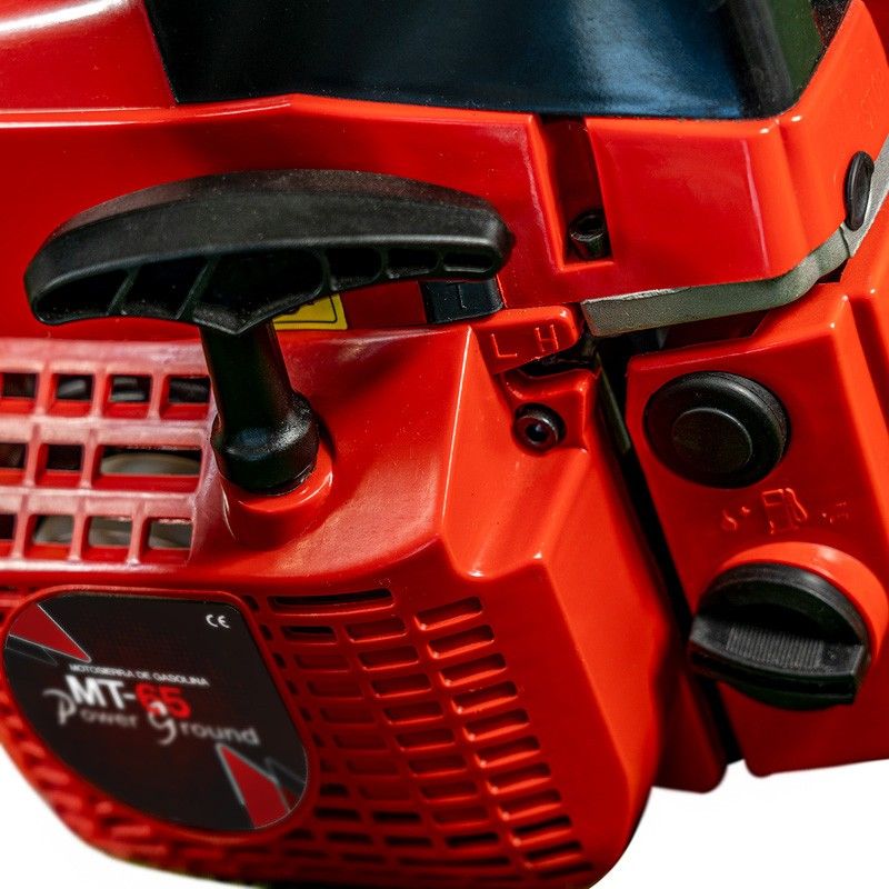 Motosierra Gasolina 65cc 3,9cv 50cm con Protecciones - PowerGround MT65