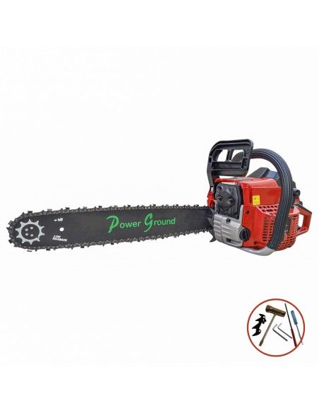 Motosierra EXDEMO Gasolina 58cc 3cv 50cm con Cadena Profesional Oregon - PowerGround MT54