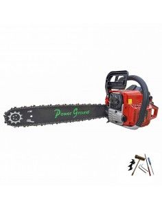 Motosierra Gasolina 65cc 3,9cv 50cm cadena Oregon - PowerGround MT65