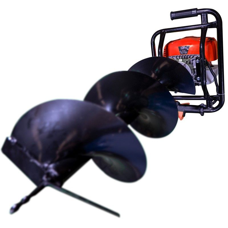 Ahoyadora Gasolina 58cc 2,95cv + Broca de 25cm - Kuda Big Holes