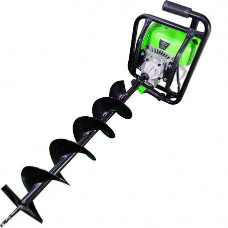 Ahoyadora Profesional Gasolina 58cc 2,95cv + 2 Brocas 12 y 25cm - Kapotha K-AHD580S