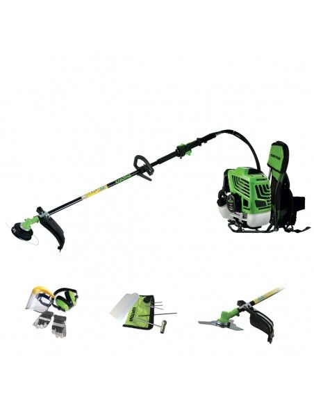 Desbrozadora de Mochila Profesional Gasolina 65cc 4,9cv - Kapotha CN-BP650A