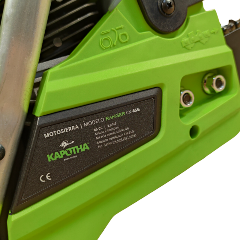 Motosierra Profesional Gasolina 65cc 3,9cv 50cm - Kapotha Ranger