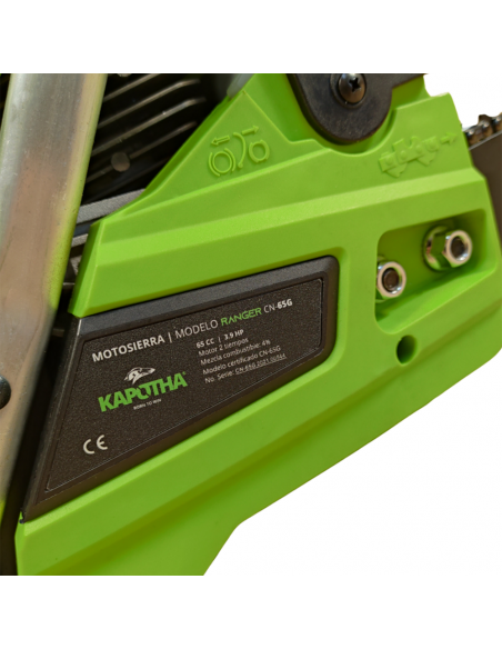 Motosierra Profesional Gasolina 65cc 3,9cv 50cm - Kapotha Ranger