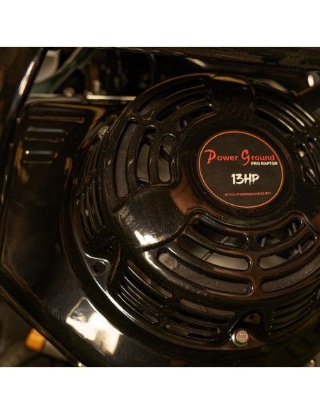 Motocultor Profesional Gasolina 420cc 13cv Arranque Eléctrico con Rotavator 80cm - PowerGround