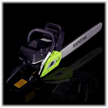 Motosierra 58cc 3 CV arranque fácil KAPOTHA 50cm de espada+kit de protecciones 