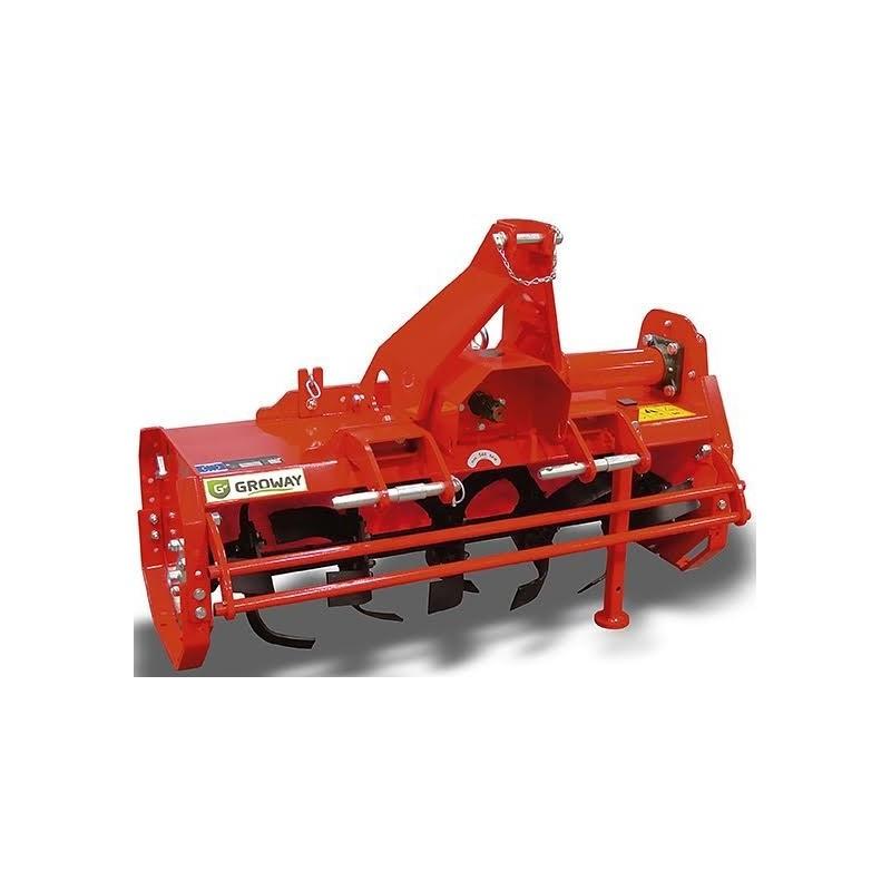 Rotovator  Groway stiere 105 para tractores de 12 a 40 cv con toma de fuerza ancho de 105cm y ajuste de posición lateral
