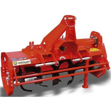 Rotovator  Groway stiere 105 para tractores de 12 a 40 cv con toma de fuerza ancho de 105cm y ajuste de posición lateral