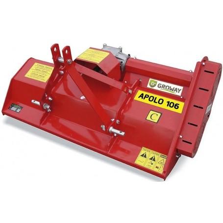 Trituradora-desbrozadora Groway Apolo 132c para tractores desde 16 hasta 30 CV de 132cm de corte
