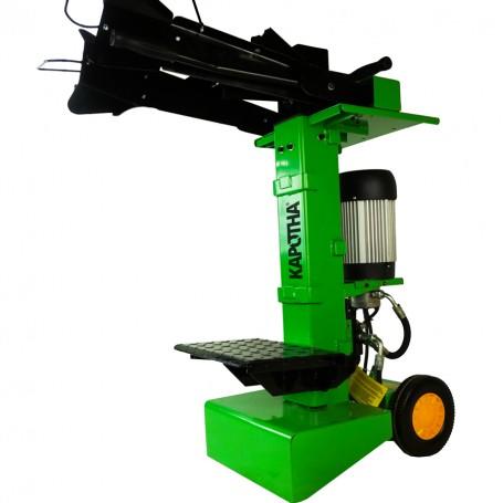 Astilladora Profesional 8 toneladas KAPOTHA Vertical de 220V