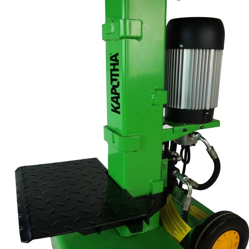 Astilladora Profesional 8 toneladas KAPOTHA Vertical de 220V