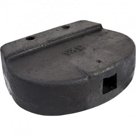 Contrapeso delantero para motoazada y motocultor