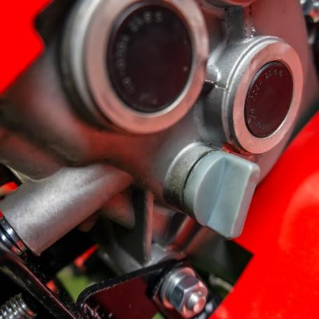 Motoazada Gasolina OHV 208cc 7cv 90cm + Kit Agrícola + Asurcador Regulable Profesional - Powerground 700